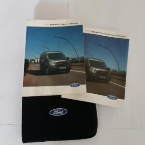 2017 FORD TRANSIT  OWNERS HANDBOOK / USER MANUAL / HAND BOOK