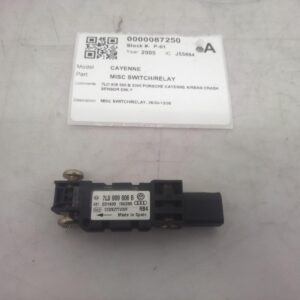 2005 PORSCHE CAYENNE AIR BAG MODULE SENSOR