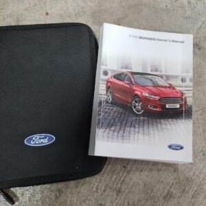 2016 FORD MONDEO OWNERS HANDBOOK / USER MANUAL / HAND BOOK