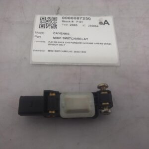 2005 PORSCHE CAYENNE AIR BAG MODULE SENSOR