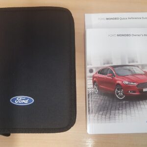 2018 FORD MONDEO OWNERS HANDBOOK / USER MANUAL / HAND BOOK