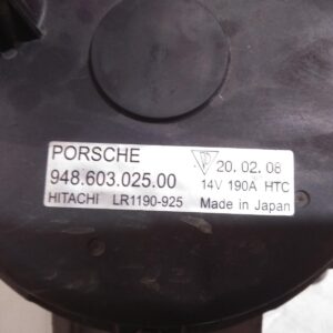 2008 PORSCHE CAYENNE ALTERNATOR