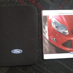 2012 FORD FOCUS OWNERS HANDBOOK / USER MANUAL / HAND BOOK