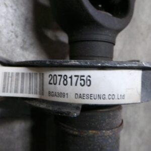 2011 HOLDEN CAPTIVA REAR PROP SHAFT