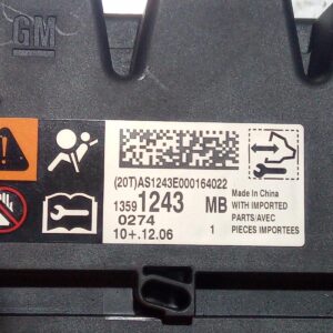 2014 HOLDEN CRUZE AIR BAG MODULE SENSOR