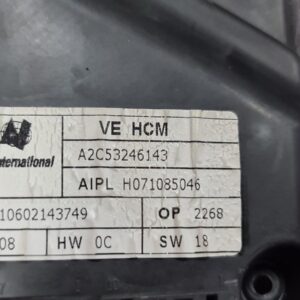 2012 HOLDEN COMMODORE ECU