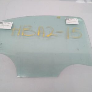 2014 HOLDEN BARINA RIGHT REAR DOOR WINDOW