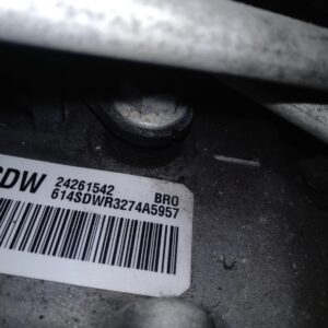 2014 HOLDEN TRAX TRANSMISSION GEARBOX