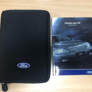 2006 FORD FAIRLANE OWNERS HANDBOOK / USER MANUAL / HAND BOOK