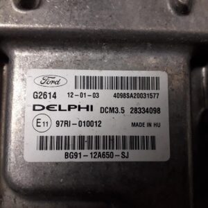 2012 FORD MONDEO ECU