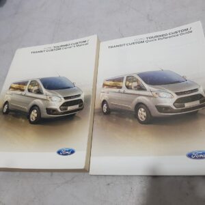 2017 FORD TRANSITCUSTOM OWNERS HANDBOOK / USER MANUAL / HAND BOOK