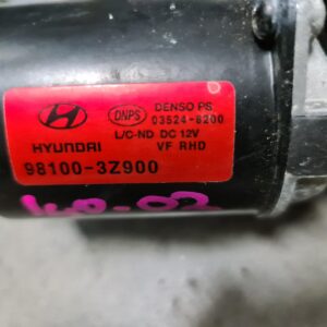 2012 HYUNDAI I40 WIPER MOTOR