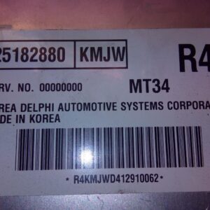 2011 HOLDEN BARINA ECU