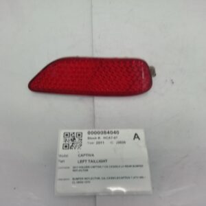 2011 HOLDEN CAPTIVA LEFT TAILLIGHT