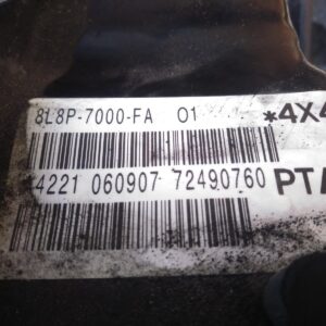 2010 FORD ESCAPE TRANSMISSION GEARBOX