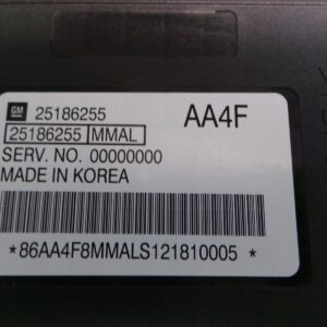 2012 HOLDEN BARINA ECU