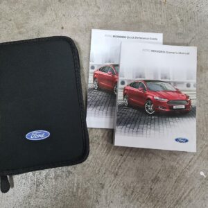 2015 FORD MONDEO OWNERS HANDBOOK / USER MANUAL / HAND BOOK