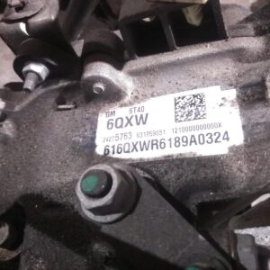 2016 HOLDEN TRAX TRANSMISSION GEARBOX