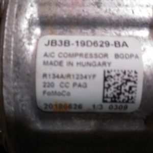 2018 FORD EVEREST AC COMPRESSOR