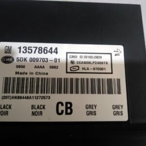 2011 HOLDEN CRUZE ECU