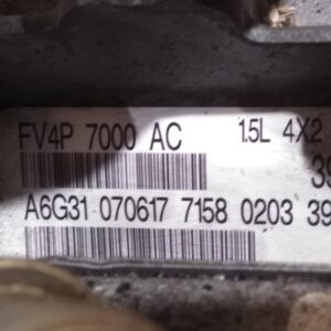 2018 FORD ESCAPE TRANSMISSION GEARBOX