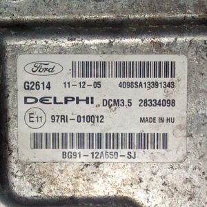 2012 FORD MONDEO ECU