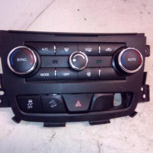 2016 HOLDEN CAPTIVA HEATER AC CONTROLS