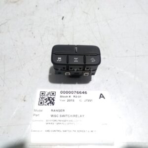 2015 FORD RANGER MISC SWITCH RELAY