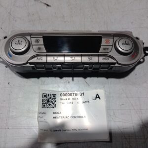 2012 FORD KUGA HEATER AC CONTROLS