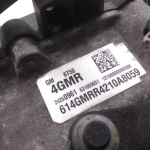 2014 HOLDEN CAPTIVA TRANSMISSION GEARBOX