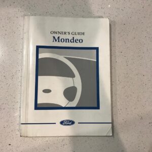 2004 FORD MONDEO OWNERS HANDBOOK / USER MANUAL / HAND BOOK