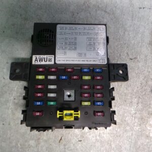 2012 HOLDEN BARINA FUSE BOX