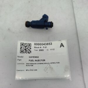 2005 PORSCHE CAYENNE FUEL INJECTOR