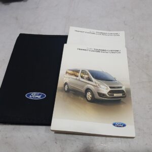 2017 FORD TRANSITCUSTOM OWNERS HANDBOOK / USER MANUAL / HAND BOOK