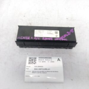 2019 HOLDEN COLORADO MISC SWITCH RELAY