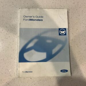 2010 FORD MONDEO OWNERS HANDBOOK / USER MANUAL / HAND BOOK