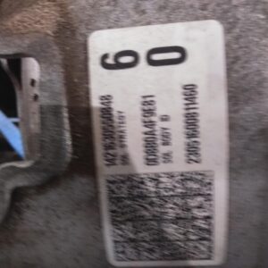 2016 FORD EVEREST TRANSMISSION GEARBOX