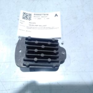 2021 FORD ESCAPE HEADLAMP BALLAST