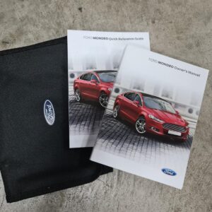 2018 FORD MONDEO OWNERS HANDBOOK / USER MANUAL / HAND BOOK