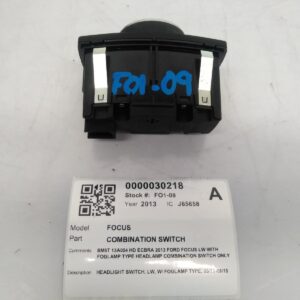 2013 FORD FOCUS COMBINATION SWITCH