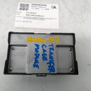 2014 HOLDEN COLORADO MISC SWITCH RELAY