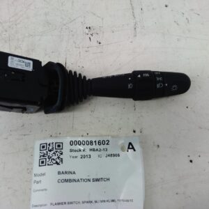 2013 HOLDEN BARINA COMBINATION SWITCH