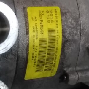 2017 FORD FOCUS AC COMPRESSOR