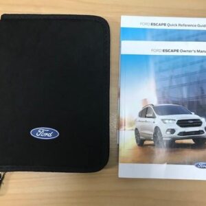 2019 FORD ESCAPE OWNERS HANDBOOK / USER MANUAL / HAND BOOK