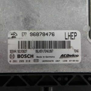 2007 HOLDEN CAPTIVA ECU