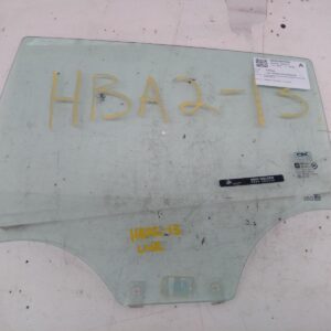 2013 HOLDEN BARINA LEFT REAR DOOR WINDOW