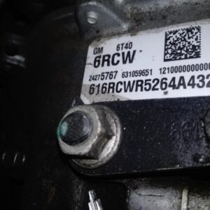 2016 HOLDEN TRAX TRANSMISSION GEARBOX