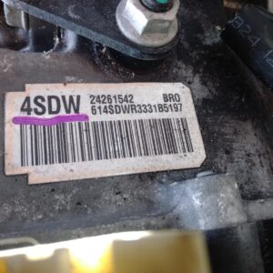 2014 HOLDEN TRAX TRANSMISSION GEARBOX