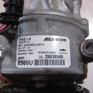 2017 HOLDEN ASTRA AC COMPRESSOR