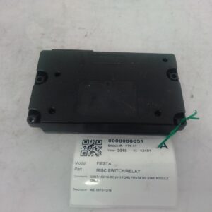 2015 FORD FIESTA MISC SWITCH RELAY